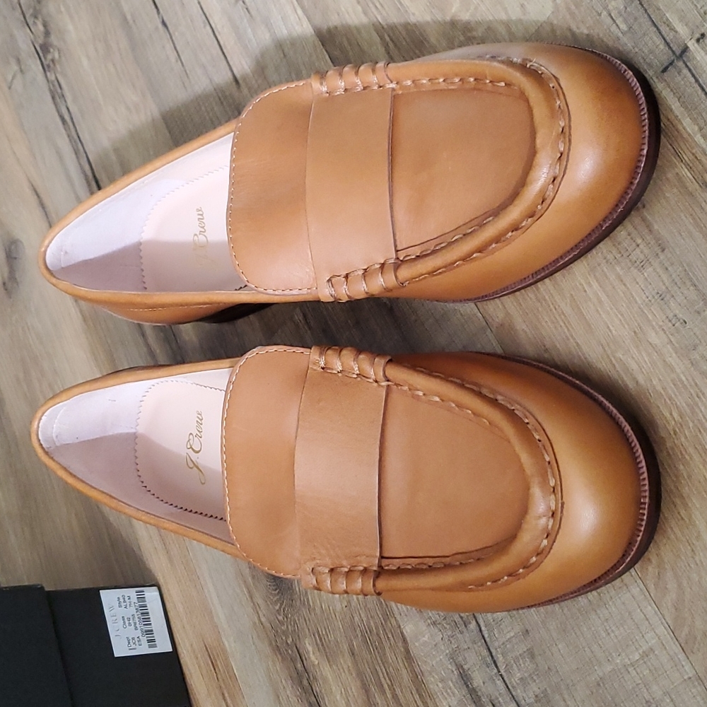 Jcrew Leather Loafers